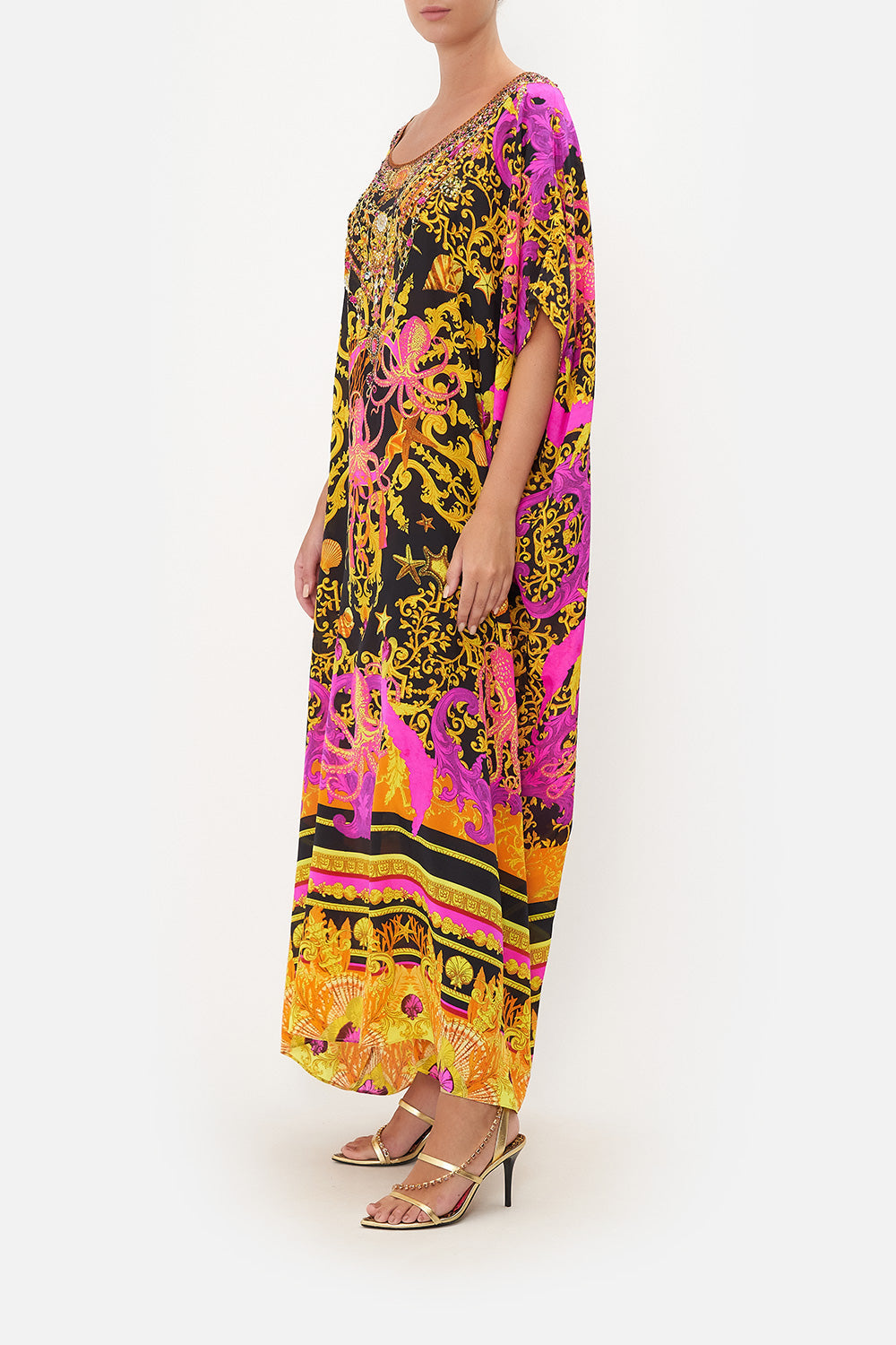 ROUND NECK KAFTAN OCTOPIA