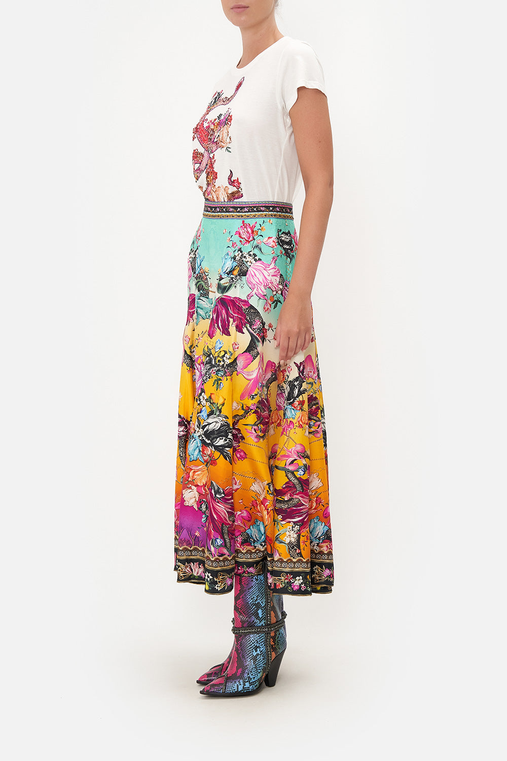 SLIM FIT ROUND NECK T-SHIRT VIPER ROOM