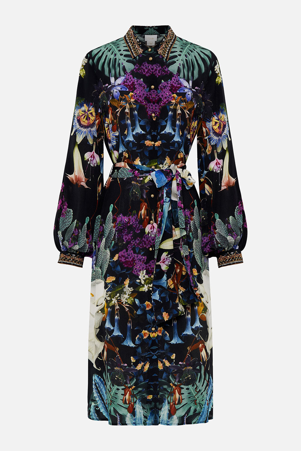 HIGH LOW MIDI SHIRT DRESS HYPNOTISE ME