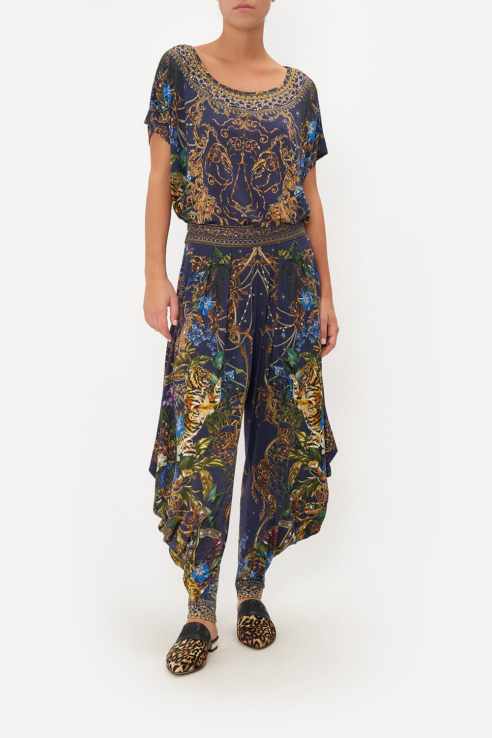 JERSEY DRAPE PANT WITH POCKET TIGER TALES