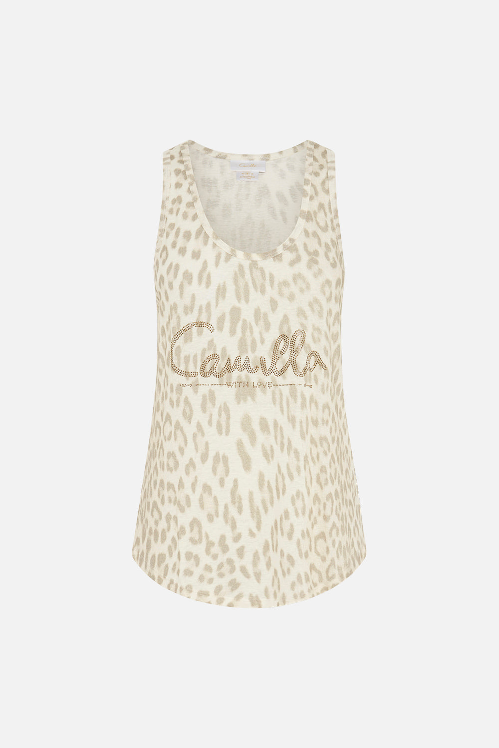 SCOOP NECK TANK CAT NAP