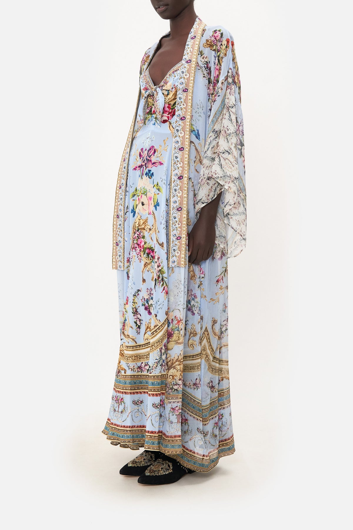 KIMONO COAT FLORAFUL