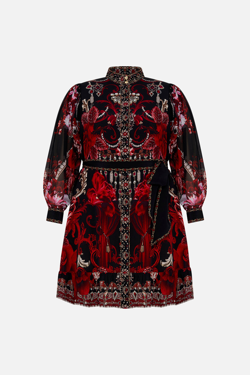 DROP SLEEVE SHIRT DRESS SISTERHOOD OF THE ROSE