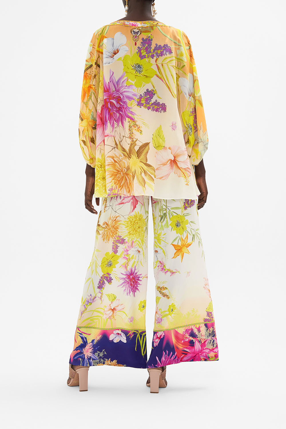 RAGLAN SLEEVE BLOUSE WITH CUFF HOW DOES YOUR GARDEN GROW