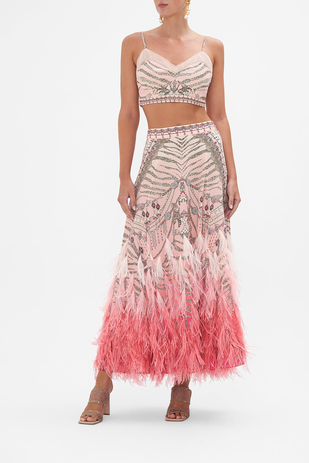 Quilted Bralette Starship Sistas print by CAMILLA