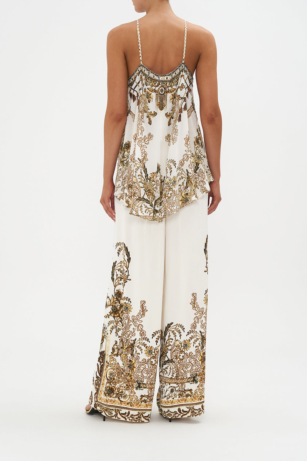 HALTER TOP WITH HARDWARE ROAD TO RICHESSE