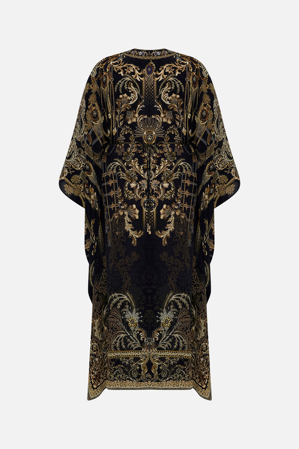 SPLIT SLEEVE KAFTAN WITH HARDWARE THE NIGHT IS NOIR