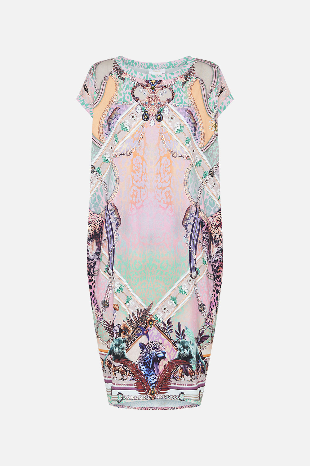 EXTENDED SHOULDER DRESS KITTY KAT KLUB