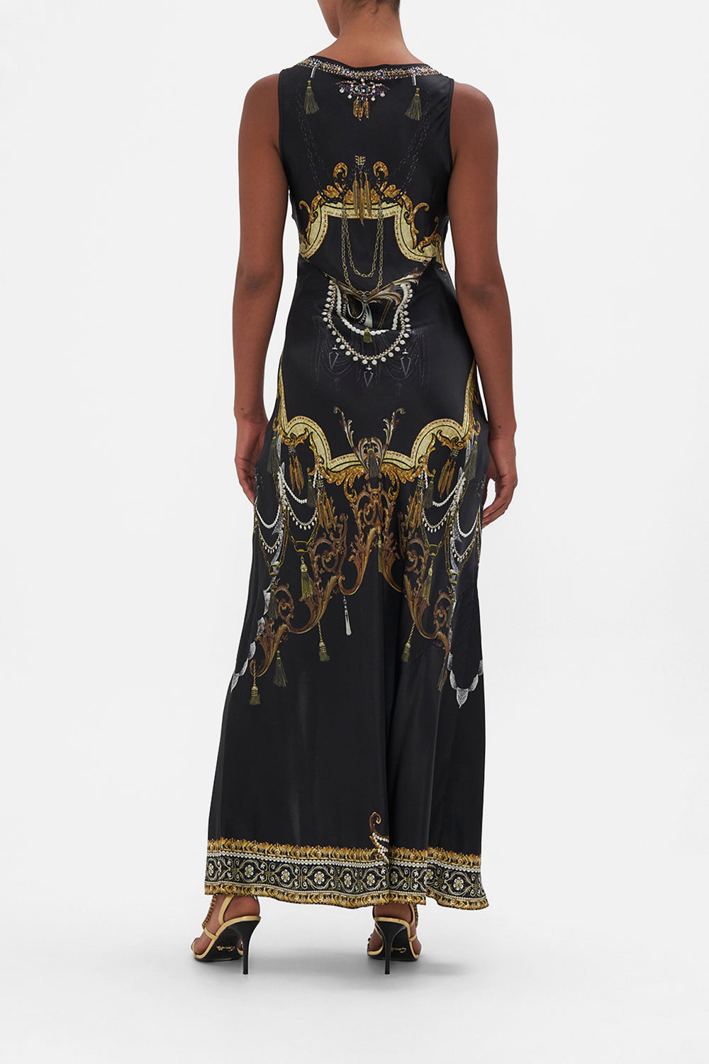 BIAS CUT TANK DRESS RAVIN RAVEN