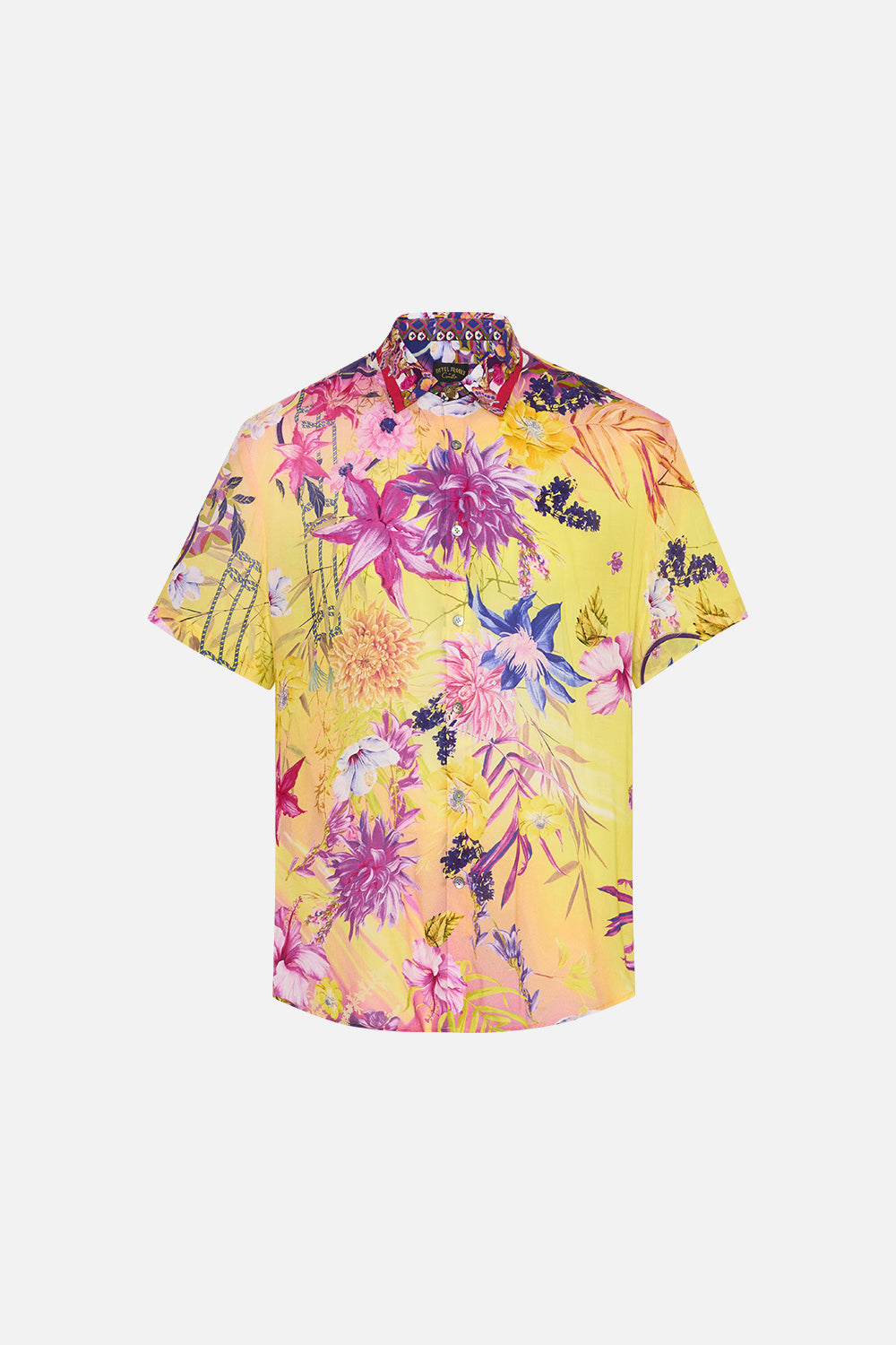 SHORT SLEEVE BUTTON THROUGH SHIRT HOW DOES YOUR GARDEN GROW