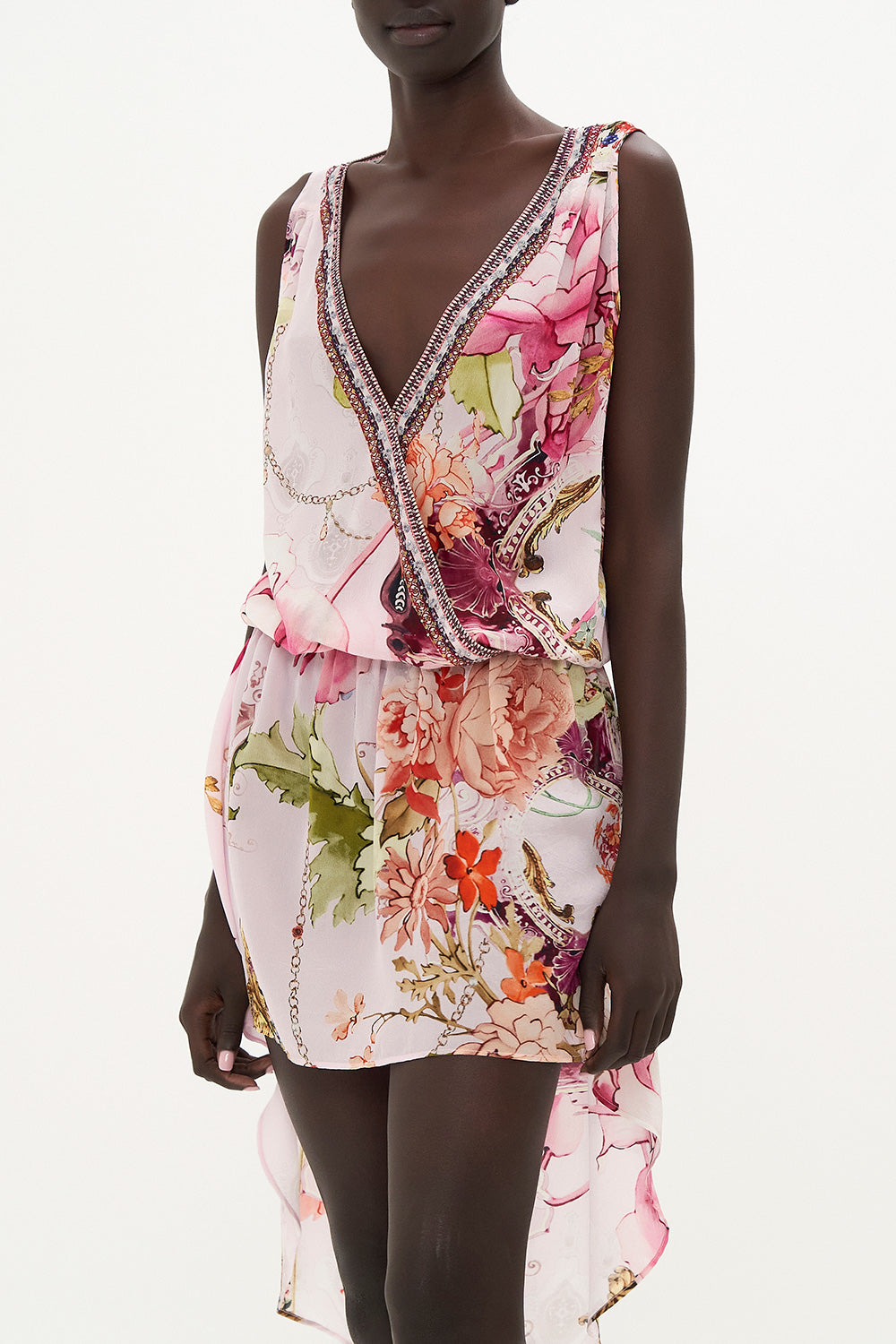 CROSS OVER DRESS WITH LONG BACK ST GERMAINS GIRL