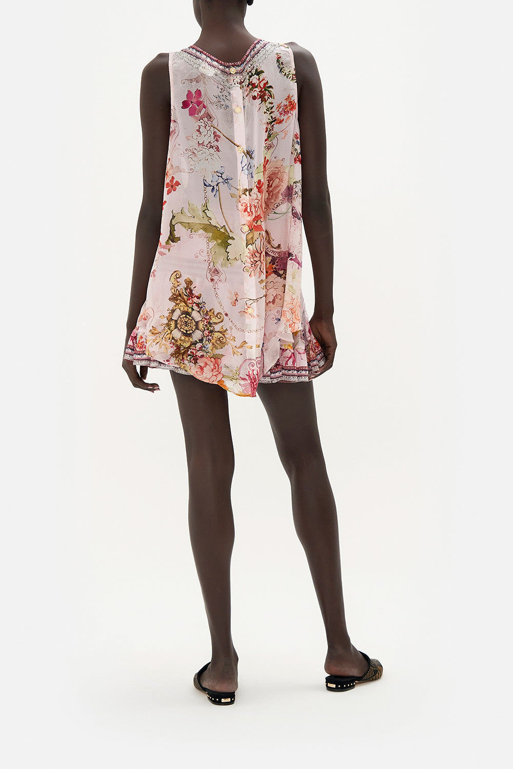 BUTTON BACK TOP ST GERMAINS GIRL