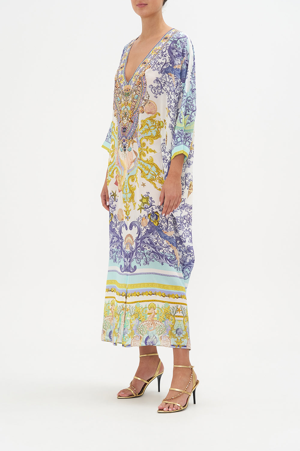 V NECK BATWING KAFTAN STAR OF THE SEA