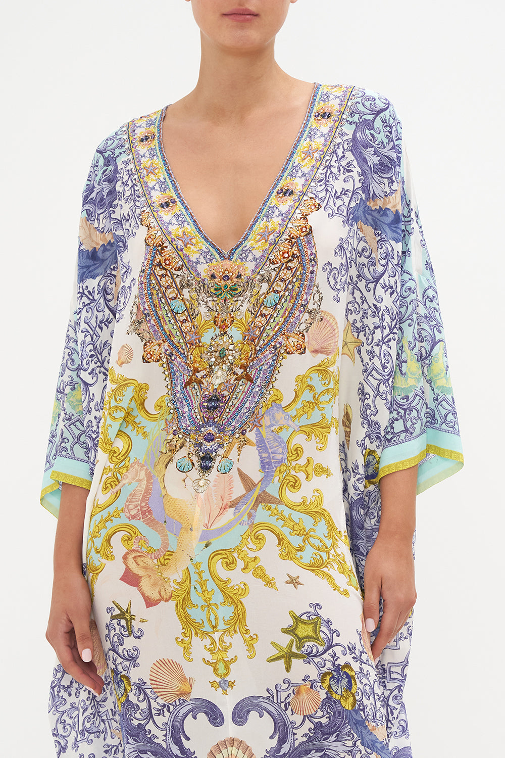 V NECK BATWING KAFTAN STAR OF THE SEA