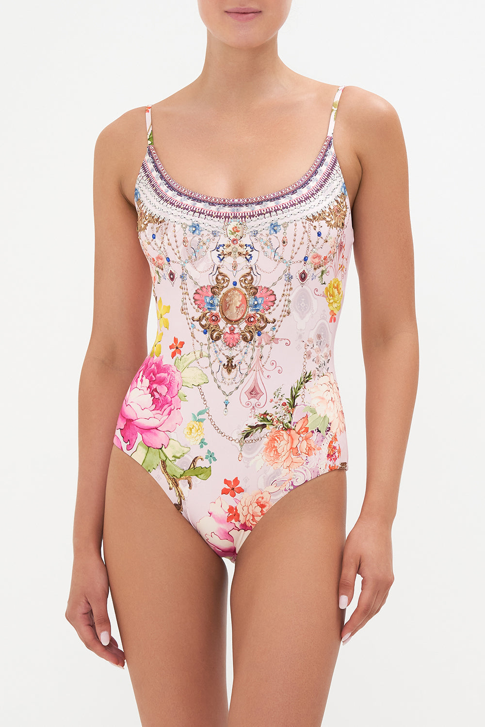 SCOOP NECK ONE PIECE ST GERMAINS GIRL