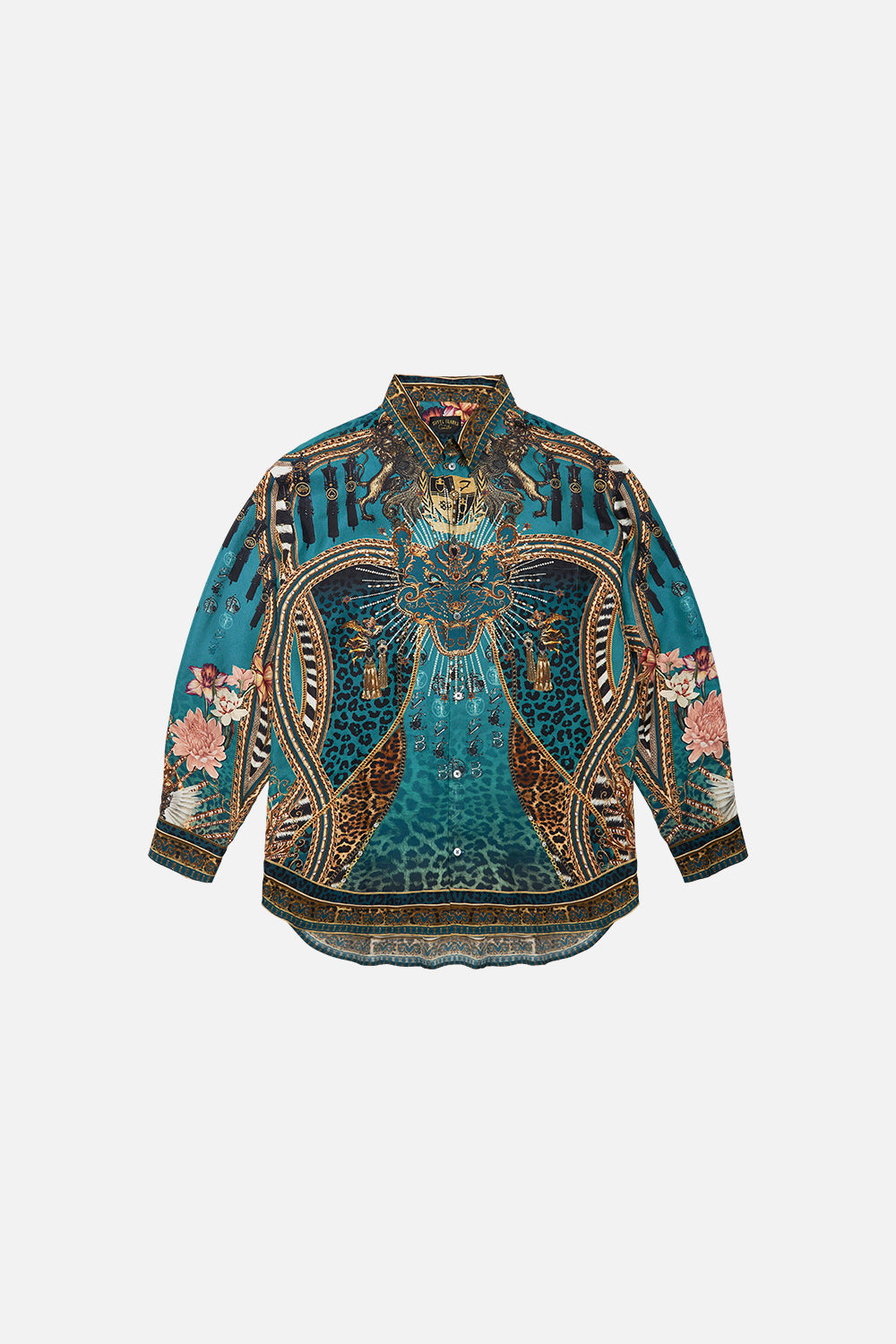 MENS OVERSIZED SHIRT TIGER PANTS