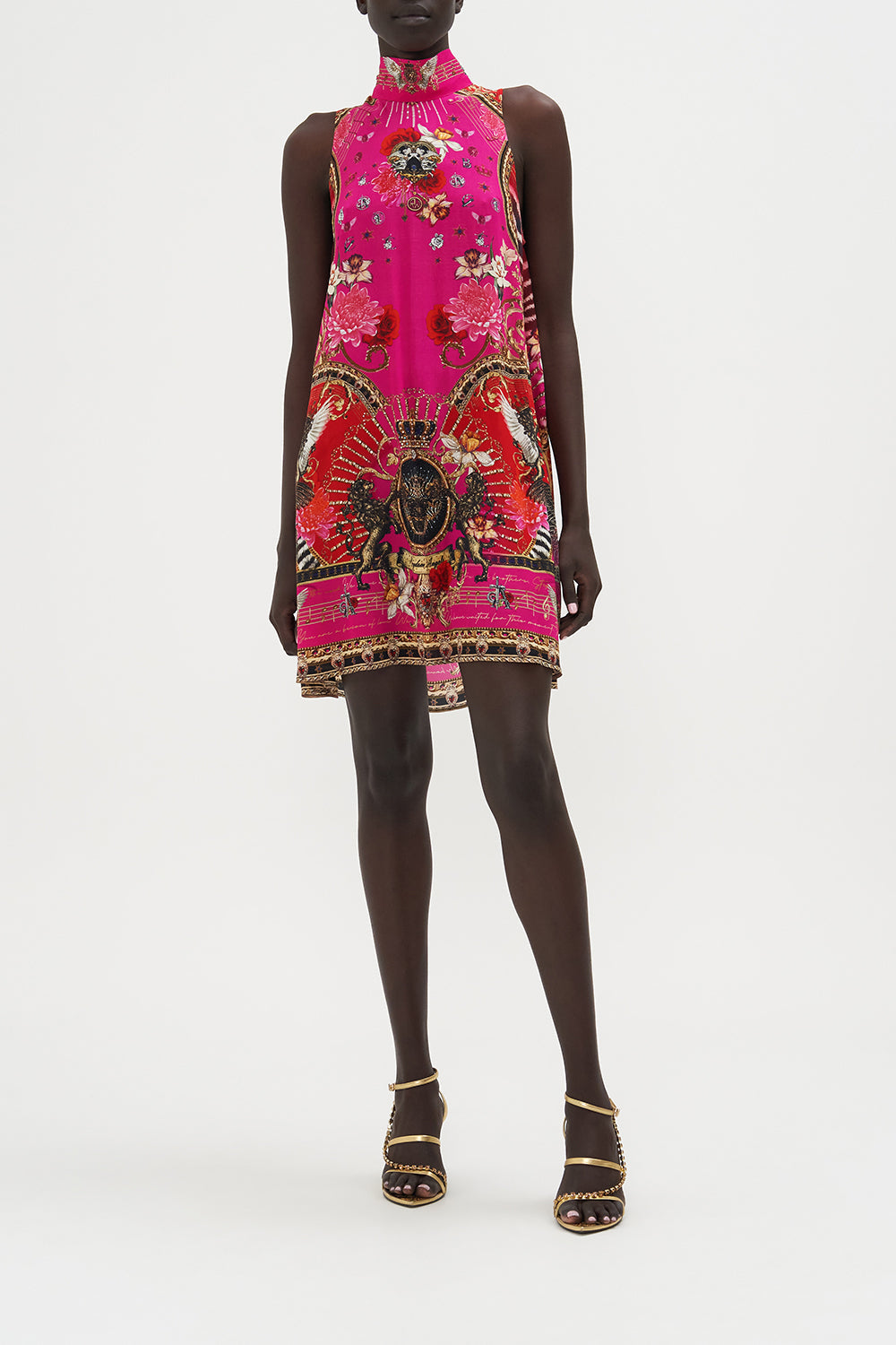 BACK NECK TIE SHORT DRESS WHAT HAPPENS ON TOUR