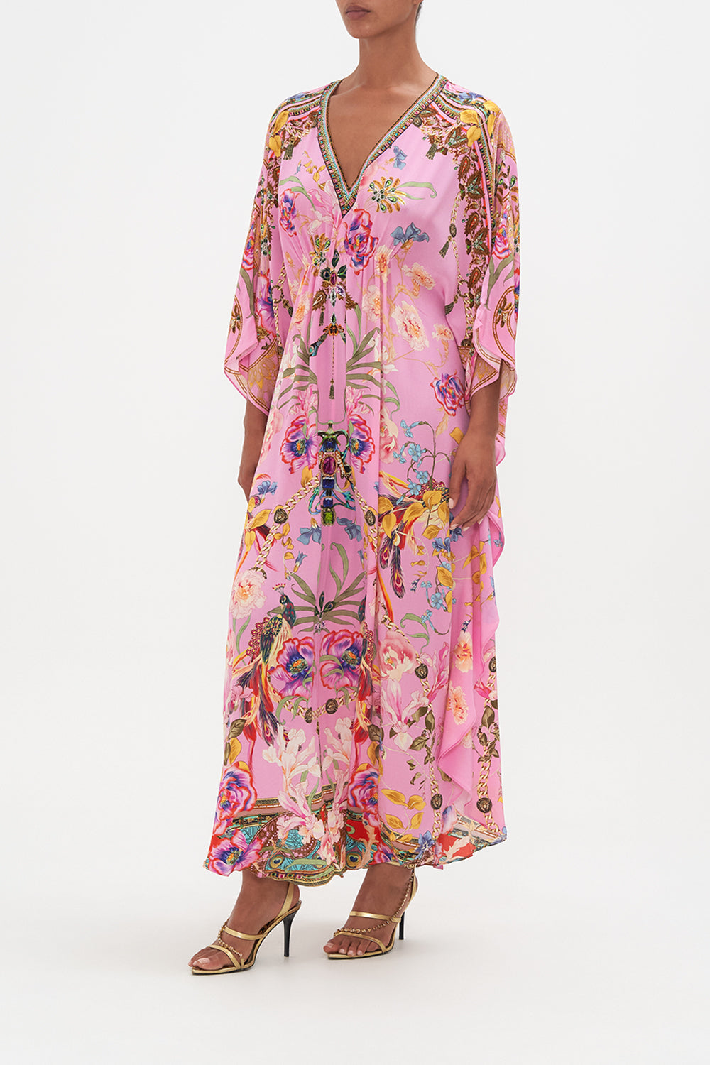 GATHERED WAIST KAFTAN LOOK AT ME