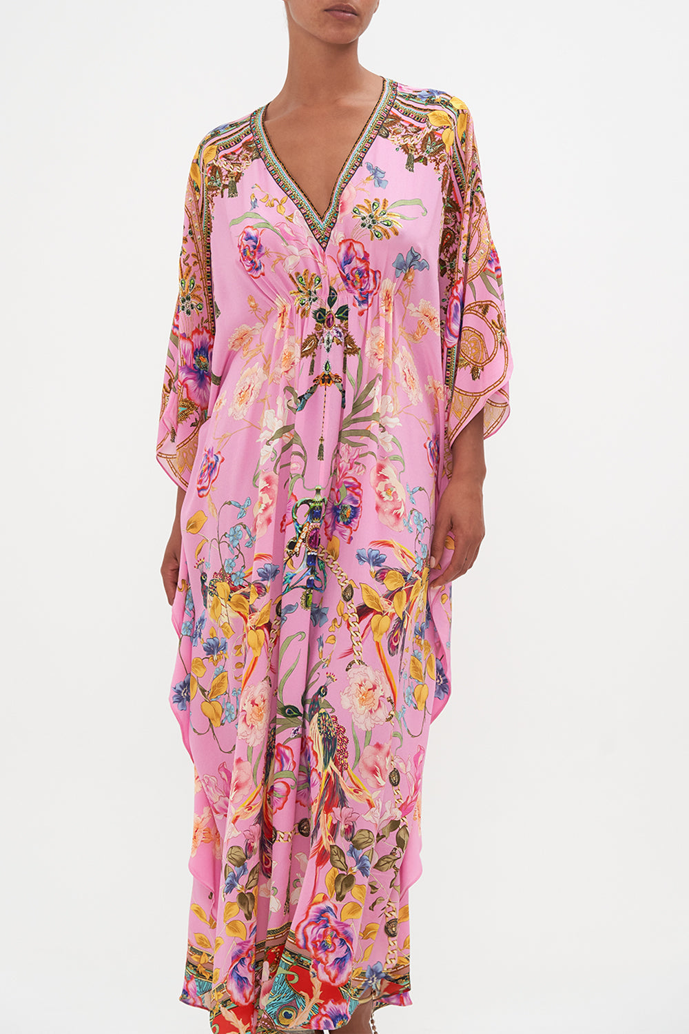 GATHERED WAIST KAFTAN LOOK AT ME