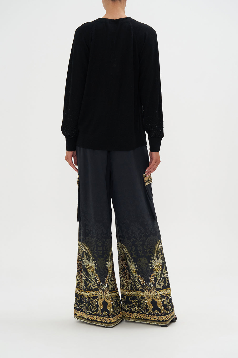 CHAIN DETAIL CUT OUT JUMPER ROLE CALL