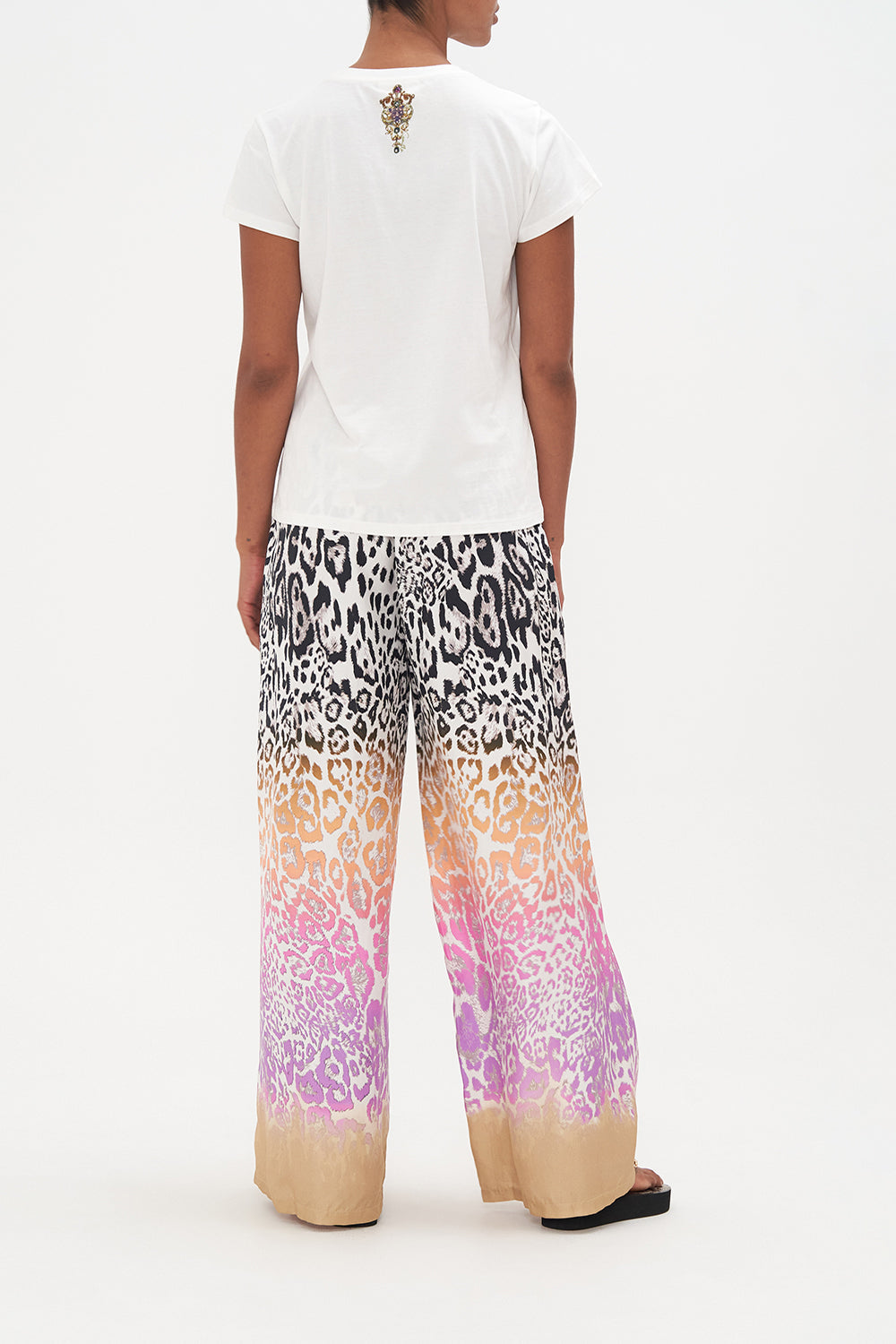 SLIM FIT ROUND NECK T-SHIRT KITTY KAT KLUB