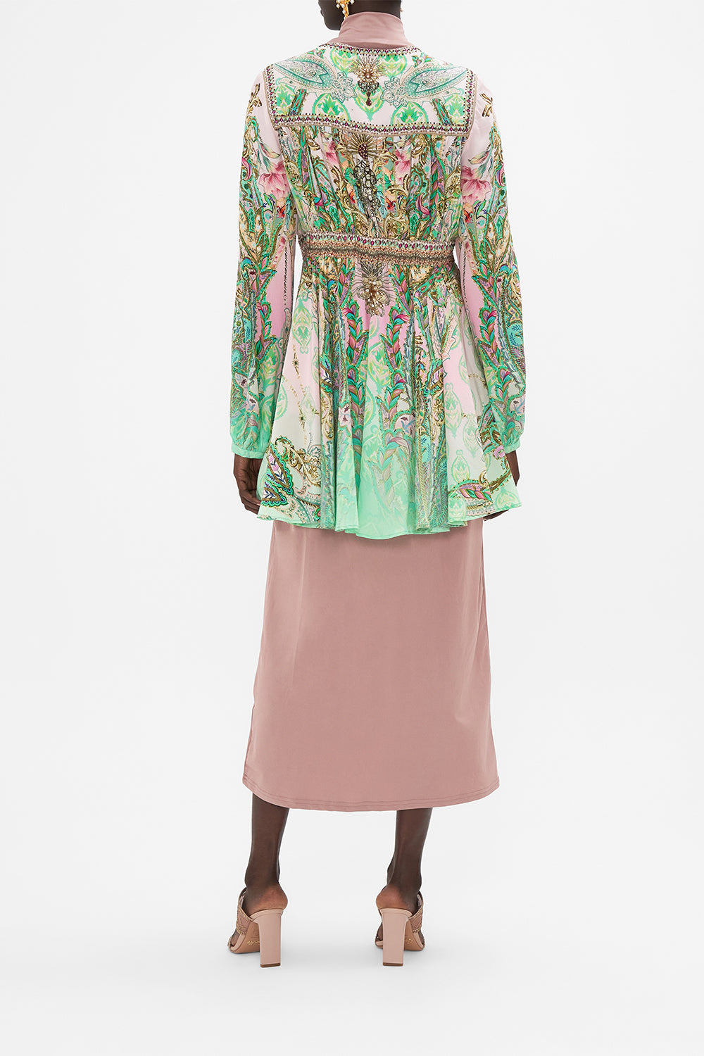 SHORT PEASANT DRESS LOST CITY