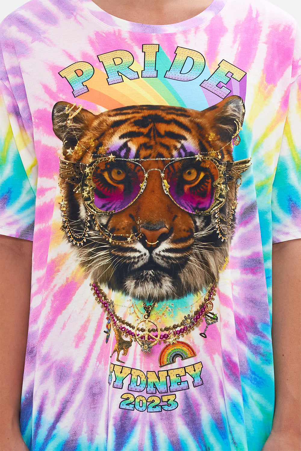 OVERSIZE BAND TEE DANCING WITH DESTINY