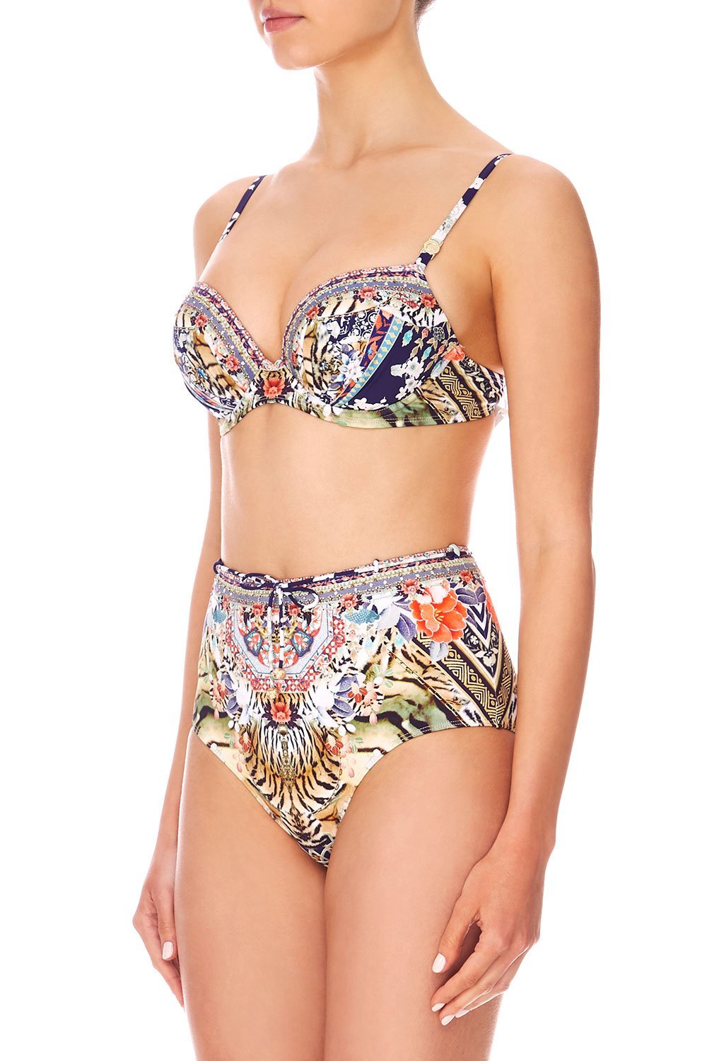 MOULDED PLUNGE BRA WITH TRIM THE LONELY WILD