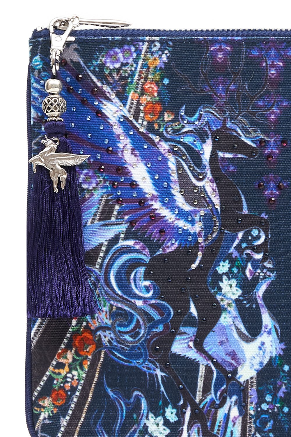 SMALL CANVAS CLUTCH MARE MYSTIQUE