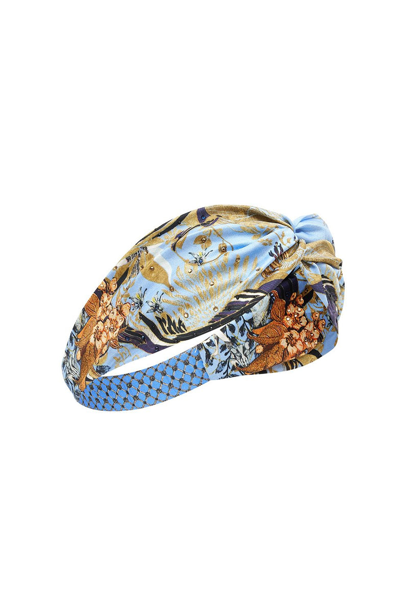 WOVEN TWIST HEADBAND IVORY TOWER TALES