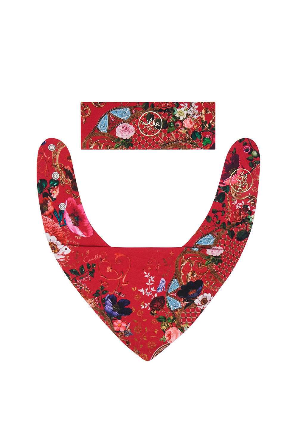 BABIES HEADBAND AND BIB SET BEEUTIFUL BEINGS