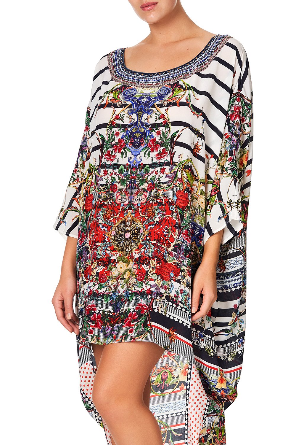 SCOOP BACK HEM DRESS JOIE DE VIVRE