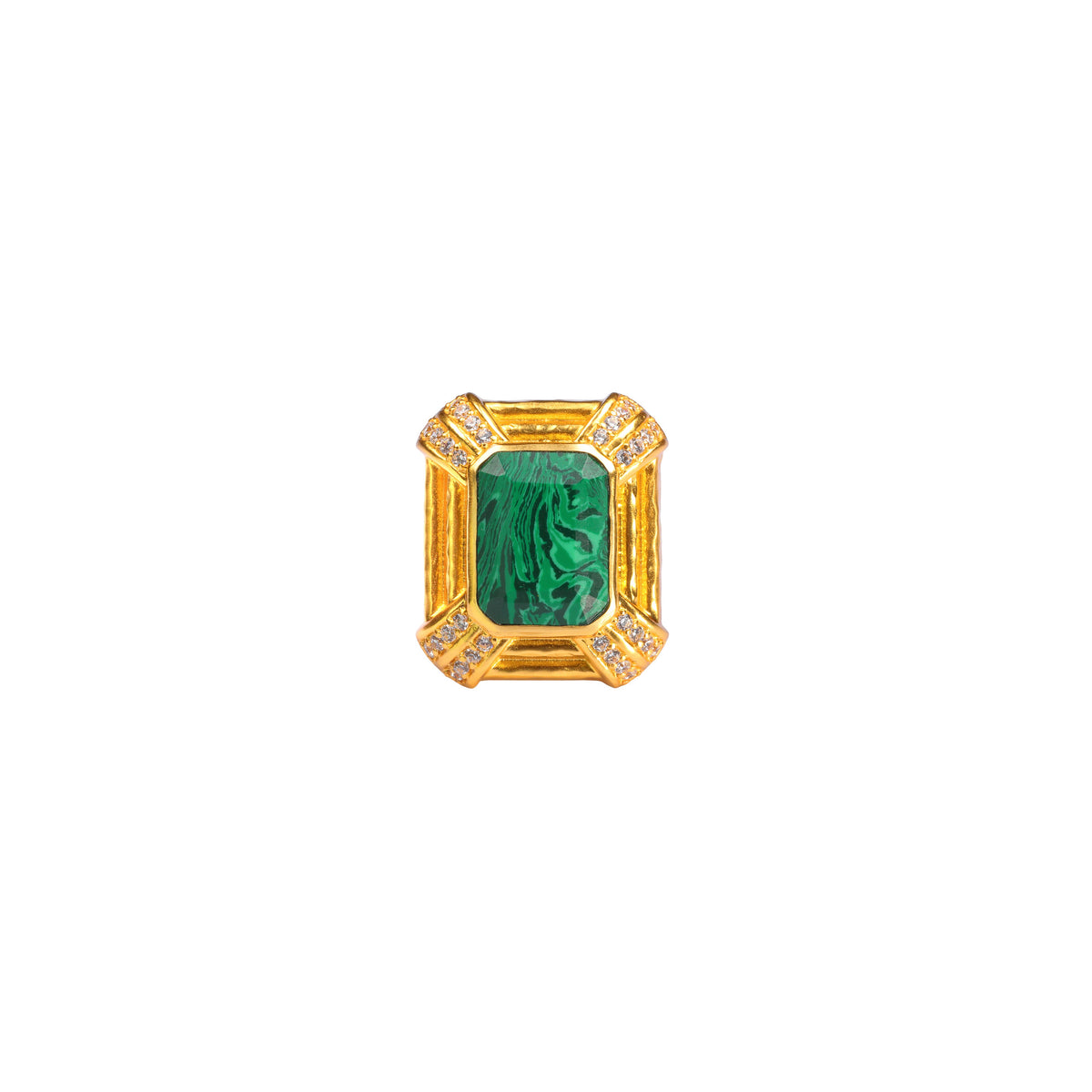 MALACHITE JENNIFER RING