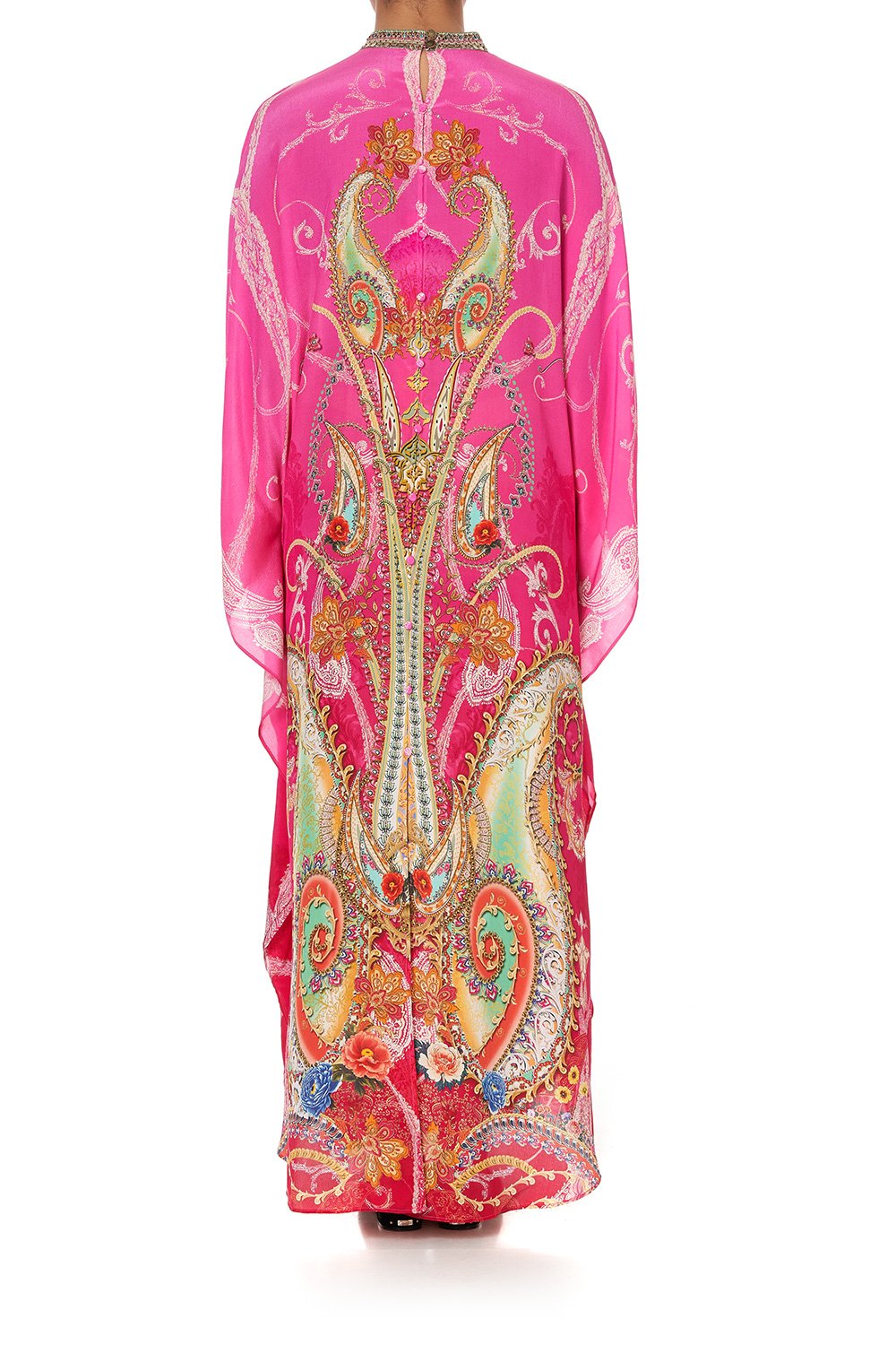 KAFTAN WITH HIGH COLLAR STAND RAINBOW RHYTHM