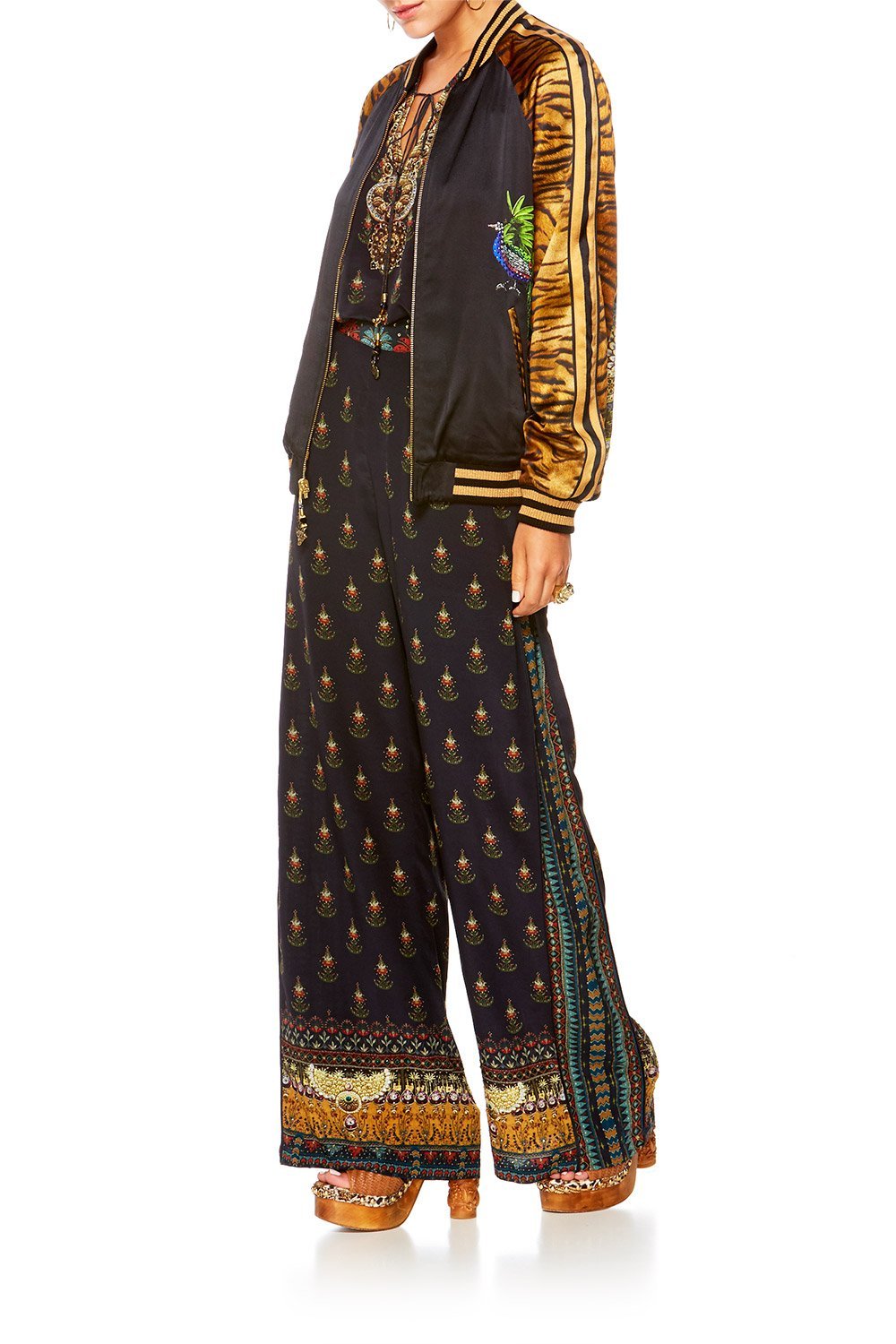 OVERSIZED BOMBER A WOMAN'S WISDOM