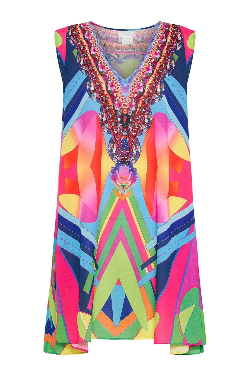 V NECK KAFTAN MULTI