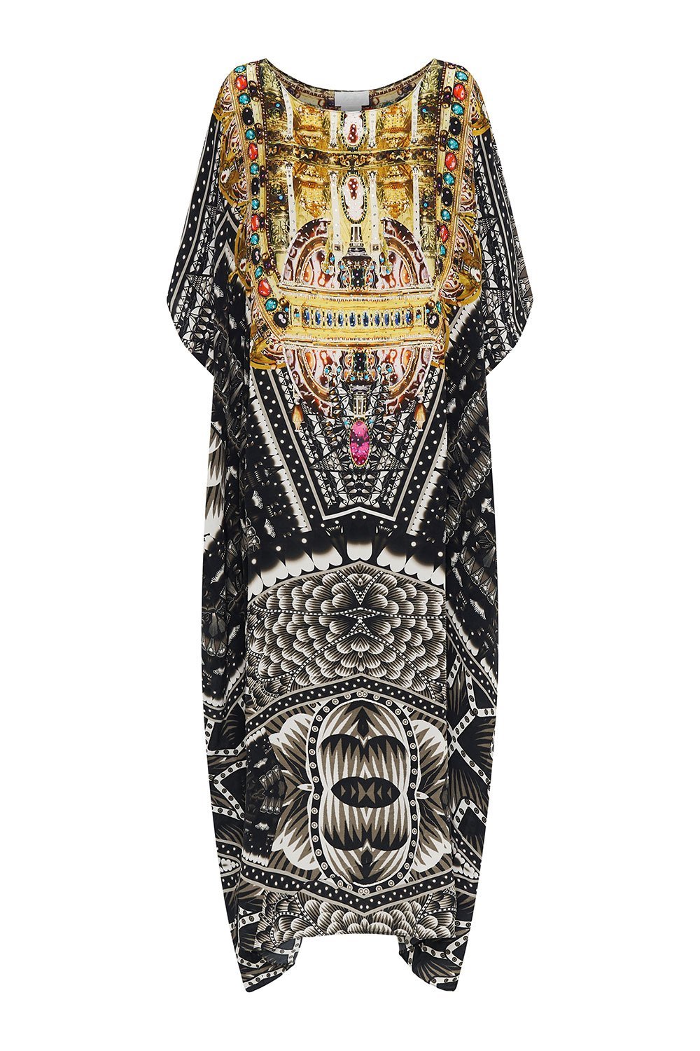 ROUND NECK KAFTAN OMEN