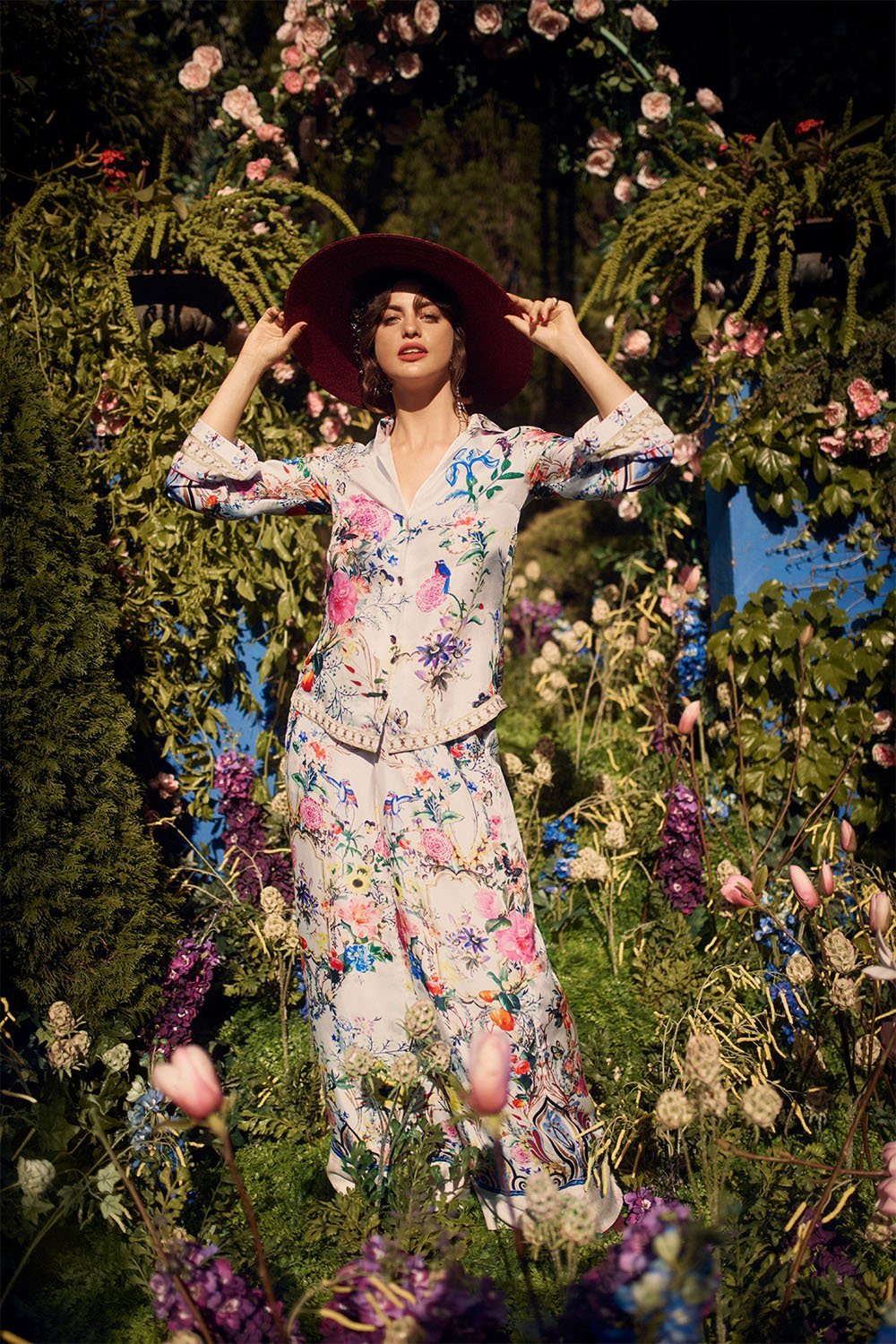 BUTTON DOWN SHIRT WITH CONTRAST BOHEME