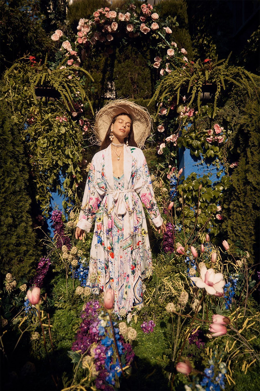 LONG ROBE WITH TIE BOHEME