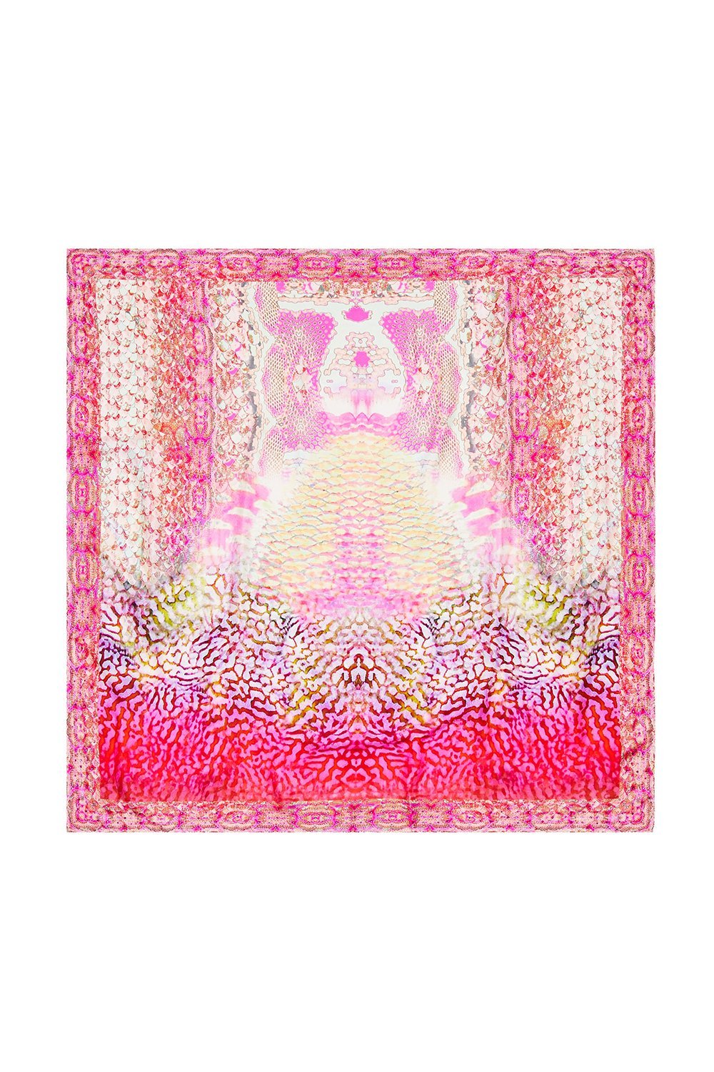 LARGE SQUARE SCARF SERPENTINE DREAMS