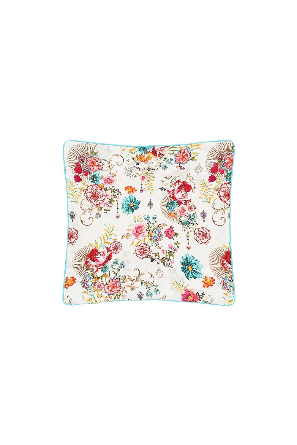 SMALL SQUARE CUSHION A SONNET FOR SATINE