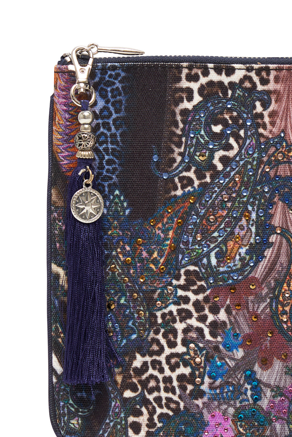 SMALL CANVAS CLUTCH FESTIVAL EXPRESS