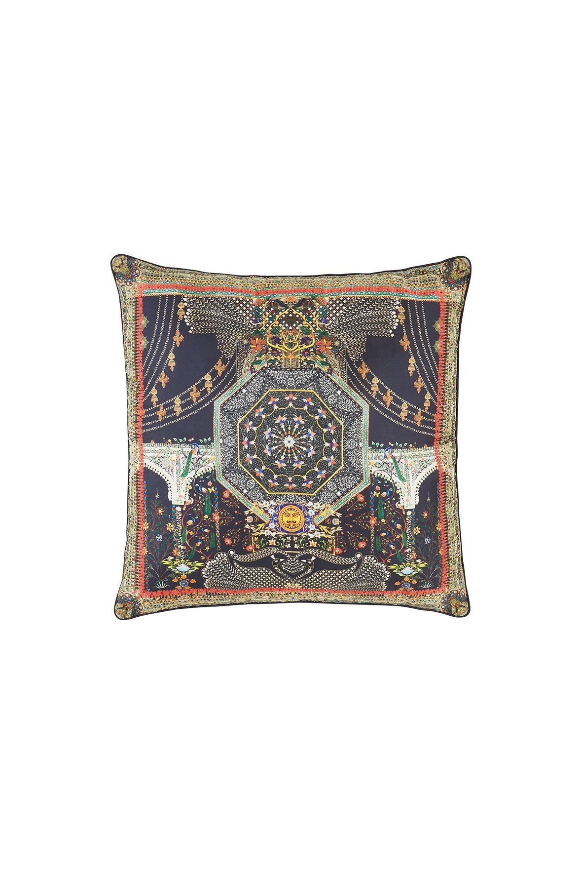 BEHIND CLOSED DOORS LARGE SQUARE CUSHION