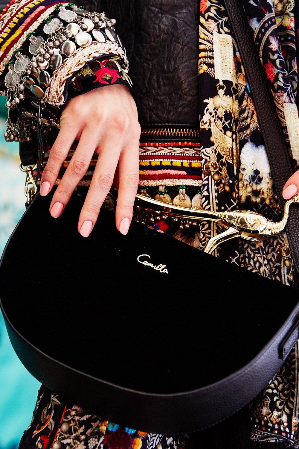 CHAMBER OF REFLECTIONS SMALL EVENING BAG