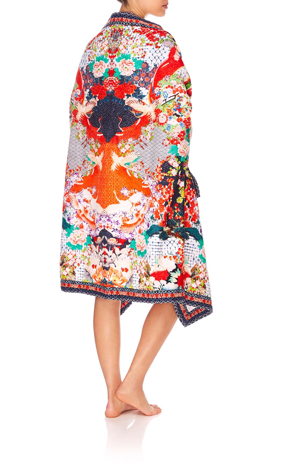 CAMILLA GEISHA GIRL TOWEL PONCHO