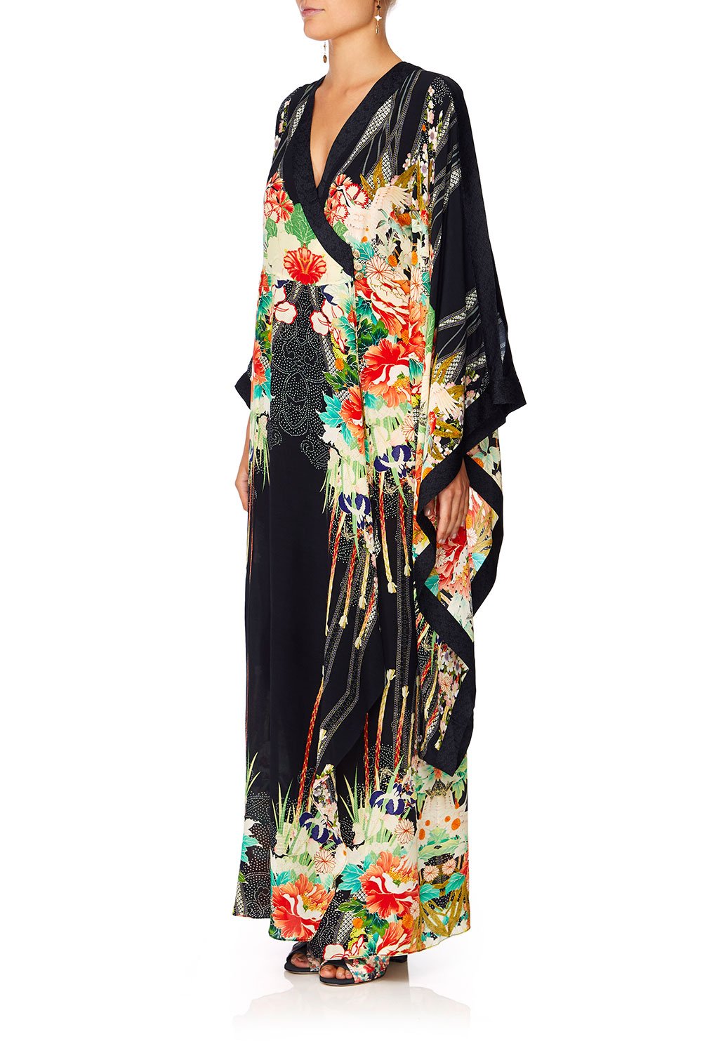 CAMILLA QUEEN OF KINGS KIMONO WSPLIT SLEEVE