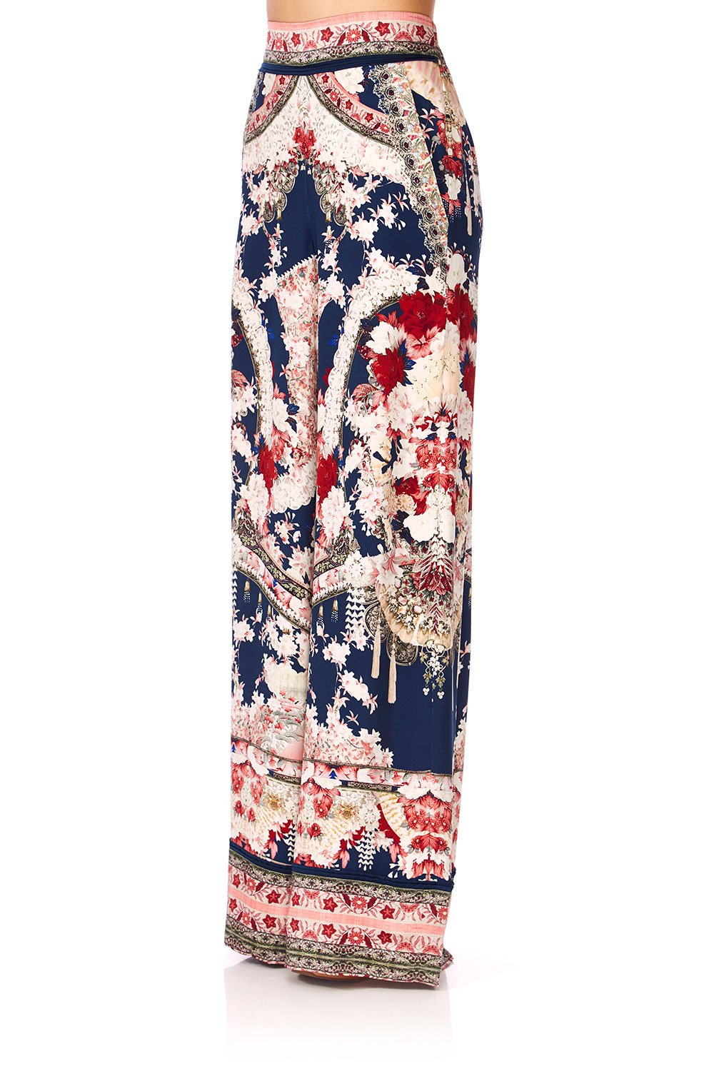 CAMILLA TWIN SHADOW WIDE LEG PANT WCUFFS