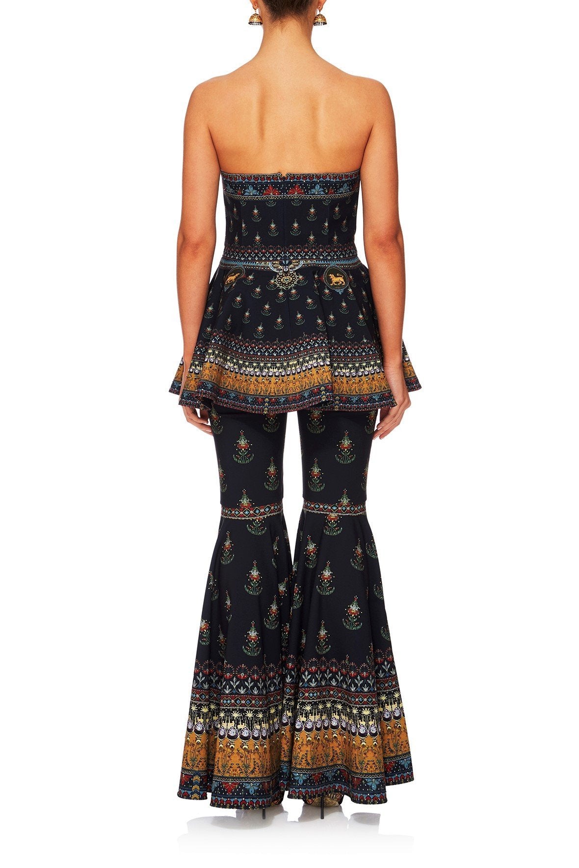 BLISS OF BOHEMIA FITTED PEPLUM CORSET