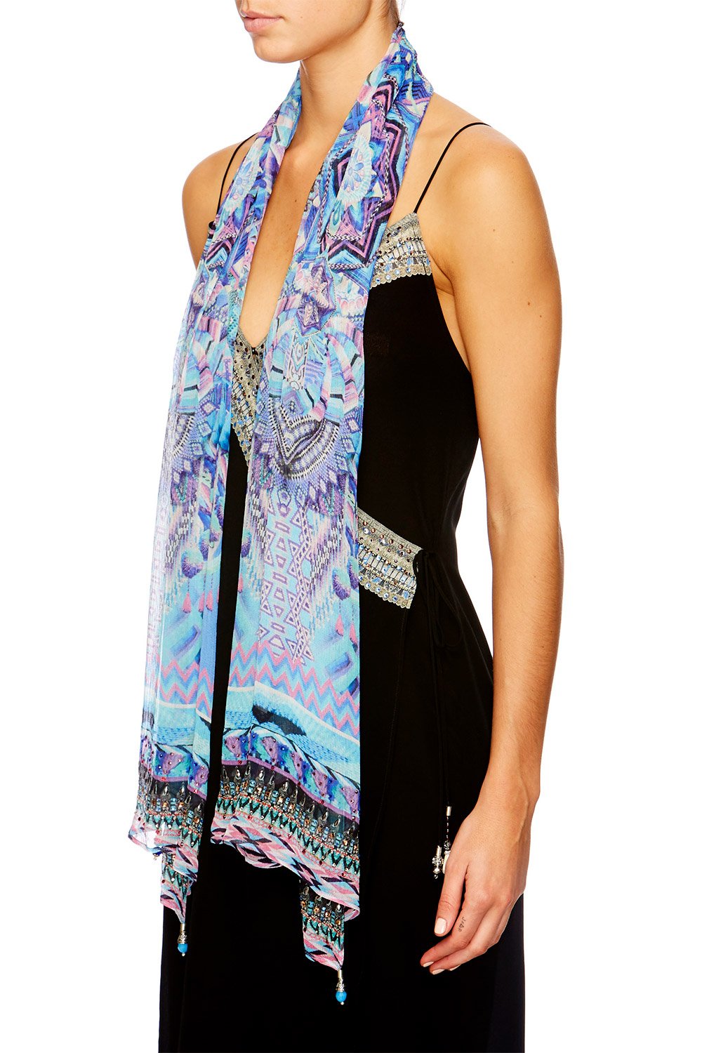 THREADS OF COSMOS LONG SCARF