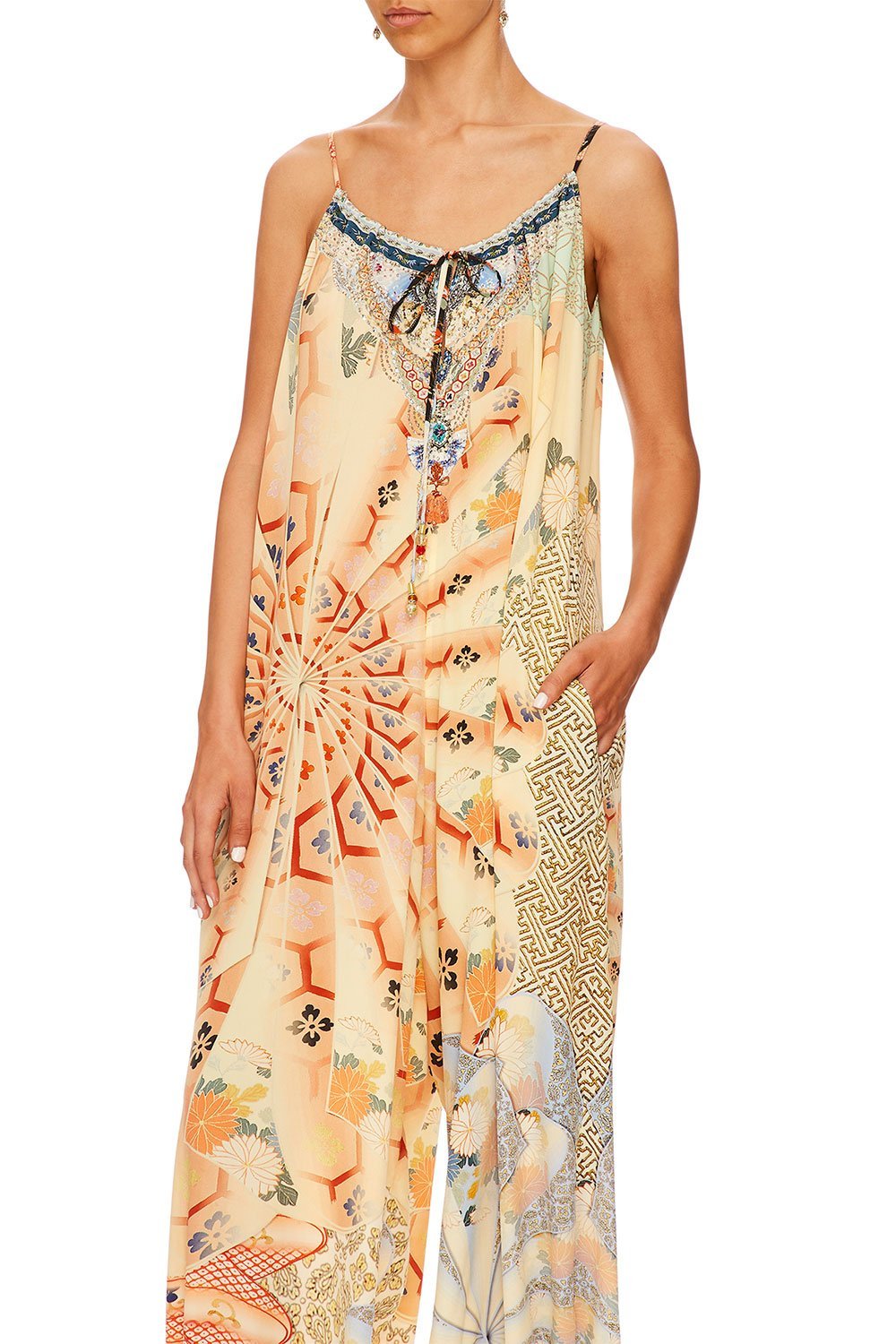 CAMILLA FOR THE FANS BALLOON JUMPSUIT